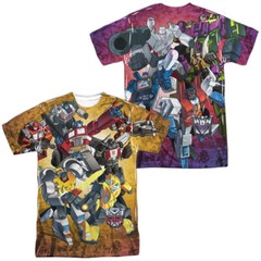 TRANSFORMERS AUTOBOTS V DECEPTICON Licensed Adult Men’s Graphic Tee Shirt SM-3XL