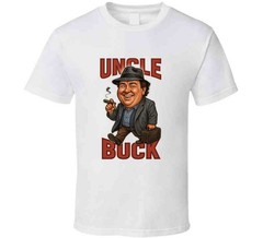 Uncle Buck John Candy 80’s Movie Retro Movie Caricature T Shirt