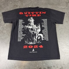 Zach Bryan T Shirt Mens Large Black Country Music Preowned