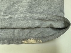 Vintage 90s Pluma Shirt Men Large Minimal Grunge Blank Heavyweight Long Sleeve