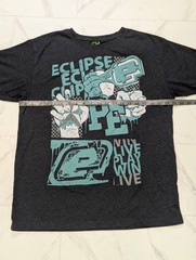 Planet Eclipse Vibe Graphic T-Shirt Dark Marl Gray Men’s XL Paintball