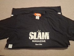 SLAM Magazine “Since ‘94” Black Sz S Checkered T-Shirt Basketball King Of Hoops