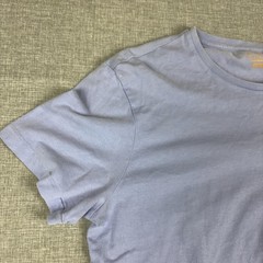 Polo Ralph Lauren Shirt Mens L Blue Tagless Crewneck Slim Fit Logo Jersey Tee
