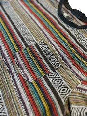 Beautiful Giant Aztec Vertical striped shirt men’s size Medium