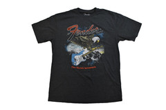Fender Mens Big & Tall Fender Guitar Fine Electric Instruments Shirt New LT-5XLT