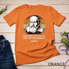 Thunderbolt lightning Galileo philosopher physics astronomy Unisex T-shirt
