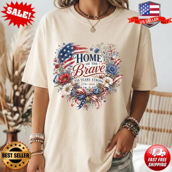 America Blooms Free Shirt, Patriotic Wildflower T-Shirt S to 5XL FREE SHIPPING