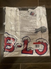 Buffalo Bills Nike 2025 Rivalries Essential T-Shirt B-LO Cold Front Size – Large