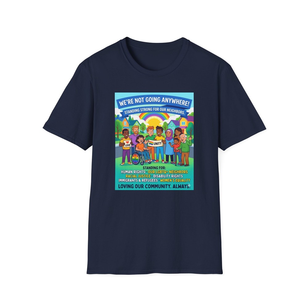 LGBTQ+ Pride Community Unity Human Rights Diversity Equality Graphic T-Shirt