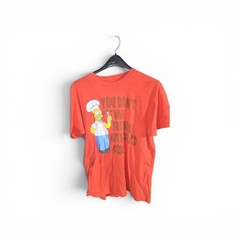 Universal Studios The Simpsons Homer You Don’t Win Friends Mens T-Shirt LARGE