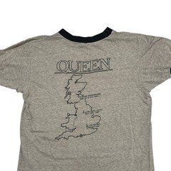 Vintage Queen Shirt 80s Tour Concert Rock Band Tee Single Stitch Freddie Mercury
