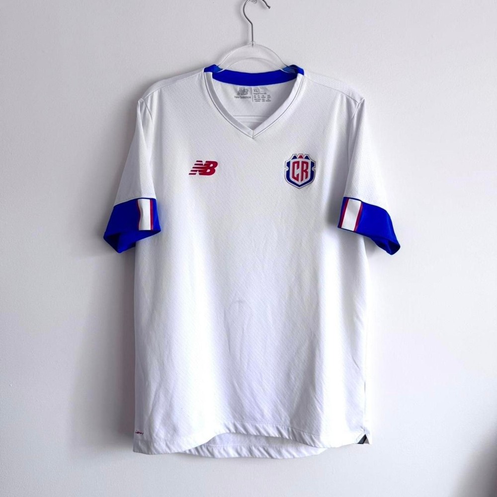 New Balance Costa Rica 2022 World Cup White Away Jersey Mens XL