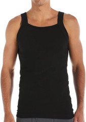 Men’S 3-Pack Cotton Square Neck Undershirt Tank Top
