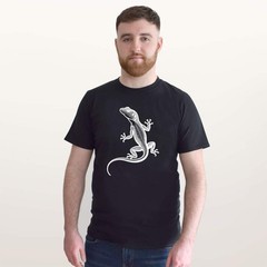 ‘Common Lizard’ Unisex T-Shirt – 100% Cotton (S-XXL) (TA049987)