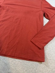 Public Rec Shirt Mens S Long Sleeve Orange Stretch