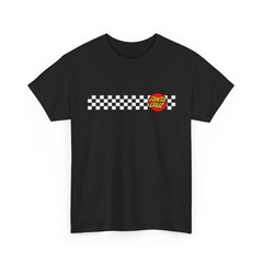 Santa Cruz Checkerboard Skate T Shirt Classic Skateboard Surf Streetwear