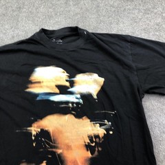 Zach Bryan Shirt Mens Large Black Quittin’ Time Tour Graphic Tee Music Concert