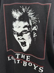 The Lost Boys David Big Face Print Graphic Shirt Men’s M Horror
