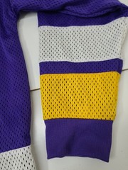 Snoop Dogg Dogg Supply Hockey Jersey Mens Medium Purple Yellow Streetwear Hiphop