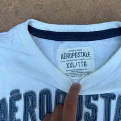 Aeropostale Vintage Y2K Est 87 Logo T-Shirt XXL