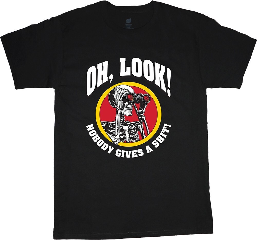 Funny Rude Offensive T-shirt For Men Graphic Tees Skeleton Funniest Tee Shirts