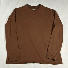 Kuhl Kommando Shirt Mens XL Brown Organic Cotton Long Sleeve Wildfibre