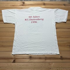 Vintage 1996 KG Dattenberg 60 Jahre German Carnival Monkey Graphic T-Shirt Large