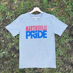 Nike Martinsville Pride USA College Graphic T Shirt Marl Grey (S)