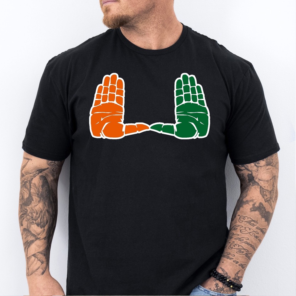 It’s all about the U | Miami Football Soft Ring Spun Pre-Shrunk Cotton T-Shirt