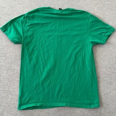 Proper No Twelve Irish Whiskey Green Graphic T-Shirt Men Medium Gildan Softstyle