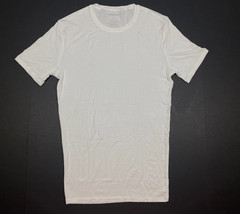 Tommy John Second Skin Stay Tucked T Shirt – Crew Neck – Small – White