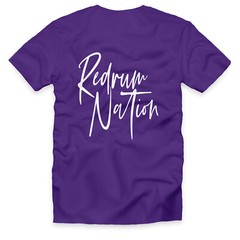 Metallic Purple 4 Redrum Nation T-Shirt