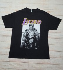 Kobe Bryant & Trophy “Legend” Black Graphic T-shirt ▪︎ Size Large
