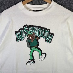 Vintage Fat Albert Shirt Mens XL White 90s USA Mushmouth Cartoon Rare Parody USA
