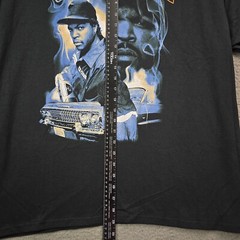 ICE CUBE Shirt Mens 3XL XXXL Black Hip Hop Rap Music 90 Y2K Retro Streetwear NWT