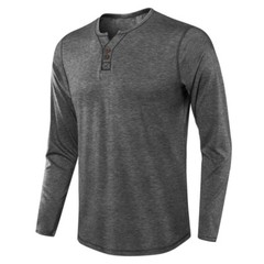 Zonbailon men’s t-shirt solid color crew neck moisture wicking quick dry t-shirt