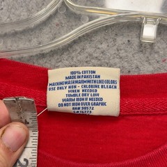 Steve & Barrys Shirt Mens XL Red Havana Cuba Short Sleeve Crewneck FLAW