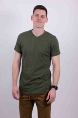 Men’s V-Neck T-Shirt Tri-Blend