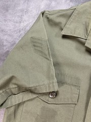 OD Green Button Up 15.5 x 31 US ARMY Vietnam Era 8405-00-015-0005 Shirt No Patch