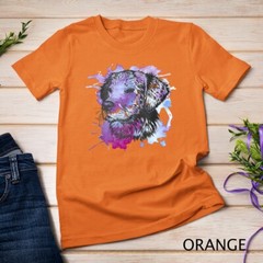 Golden Retriever Vintage Watercolor Dog Portrait Women Mom Unisex T-shirt