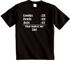 50th Birthday t shirt Funny Fifty fiftieth Birthday T-Shirt