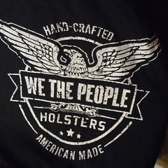 We the People Holsters T Shirt M-16 Rifle Graphic Men SMALL Black Tactical Shirt
