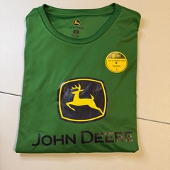 John Deere Men’s Polyester Graphic Short Sleeve Tee Moisture Wicking NWT Large