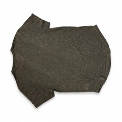 Kuwalla Tee Linen Blend T-Shirt Men’s Medium | Brown Curved Hem Minimalist