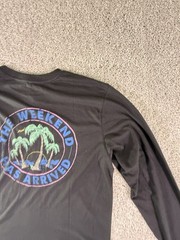NWT Chubbies T Shirt Men’s Large Long Sleeve The Weekend Has Arrived