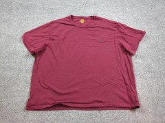 Polo Ralph Lauren Shirt Mens 2XB Maroon Short Sleeve Logo Cotton T-shirt
