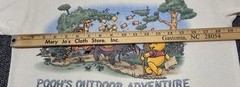 VTG Pooh’s Outdoor Adventure Embroidered Applique Single Stitch USA RARE GRAIL
