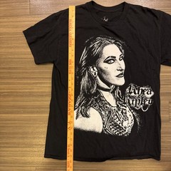 WWE Ripple Junction Rhea Ripley Double Sided Graphic T Shirt Black Mens Size L