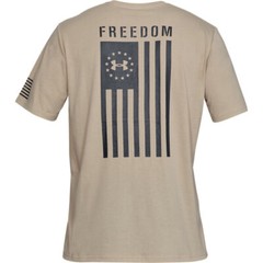 Under Armour Men’s Athletic UA Freedom Flag T-Shirt Short Sleeve Tee 1333350