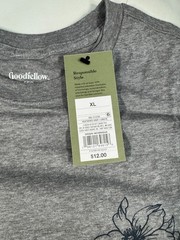 Goodfellow & Co Men’s Short Sleeve Graphic T-Shirt Thundering Gray Size L